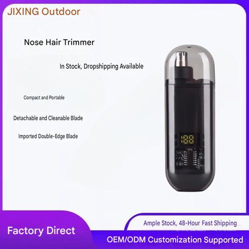 Electric nose hair trimmer