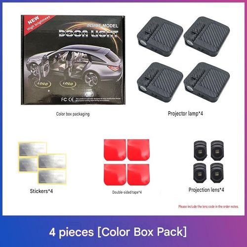 Car door welcome lights