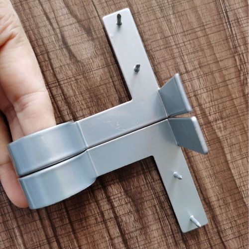 Curtain Rod Brackets – Double Curtain Rod Brackets for Roman Rods