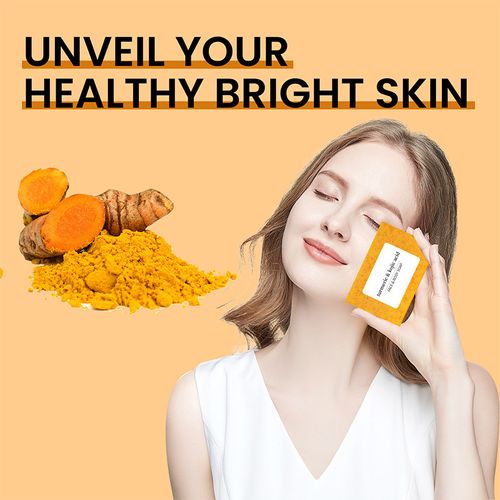 Lemon, Turmeric, and Kojic Acid Handmade Essential Oil Soap for Face and Body Cleansing (Facial and Bath Soap)