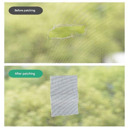 10cm × 200cm Window Screen Repair Patch | Self-Adhesive Mosquito-Proof Hole Repair Tape