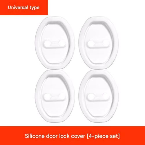 Silicone protective pad for car door locks