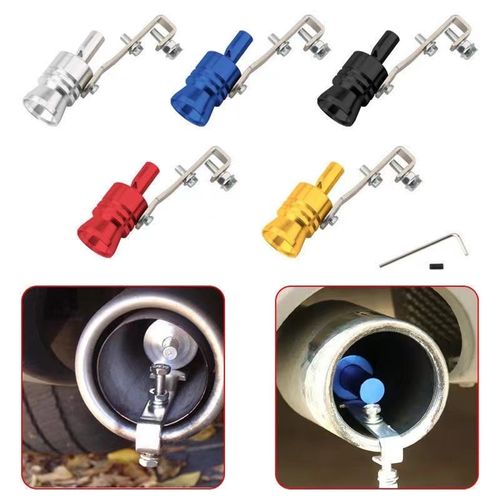 Car Modification Sound Simulator: Turbo Whistle Exhaust Tip — Motorcycle Street-BlastingSound Accessory