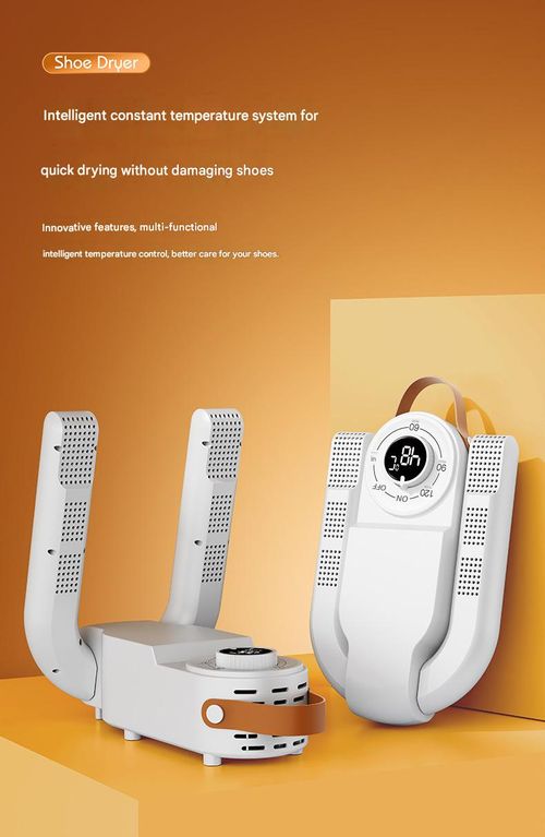 New Foldable & Retractable Shoe Dryer — Smart, Blue-Light-Enabled, Dehumidifying Shoe-Drying Device