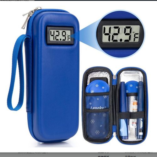 Portable insulin cooler