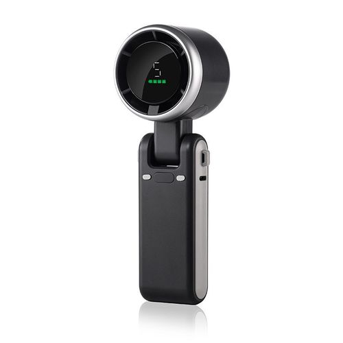 N607 High-Speed ​​Turbo Handheld Fan — Digital Display, Mini, Wearable Neck Fan, Portable & Foldable