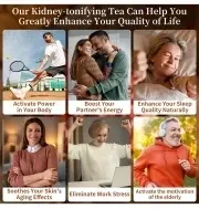 Ginseng Five Treasure Tea, Kidney Tea Formula, Oriental Tonic Tea Essential Health Tea for Staying Up Late