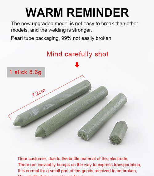 Universal low-temperature welding rods for lighters durable welding rods suitable for welding stainless steel and aluminum