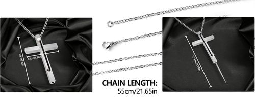 🔥HOT SALE🔥 COD！Women's Self-Defense Necklace Accessories: Portable Self-Defense Tools, Legal and Convenient Items, Hidden Weapon Necklace