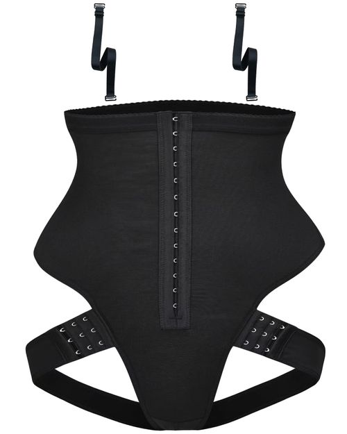 🔥HOT SALE🔥 COD！European and American Style High-Waisted, Tummy Tucking, Butt-Lifting, Body-Shaping Plus Size Shaping Pants with Button Down Waistband