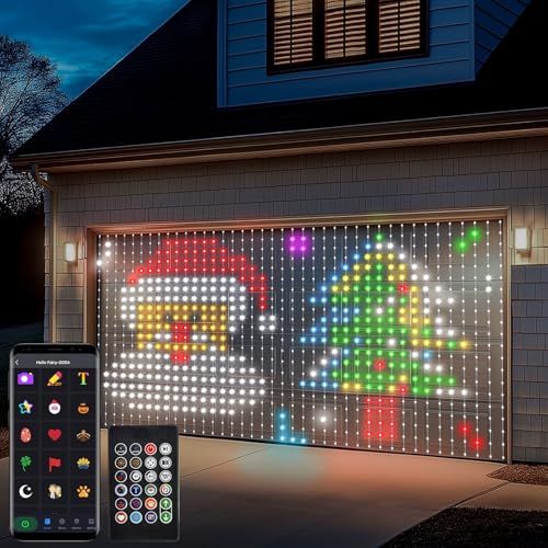 🔥HOT SALE🔥 COD！Curtain Lights, Color-Changing Cord Lights, DIY Decorative Lights, App-Controlled, Bluetooth-Enabled, Smart, Programmable, Screen-Controlled Curtain Lights