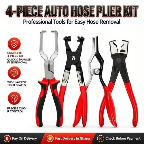 🔥HOT SALE🔥 COD！Automotive Hose Pliers, Hose Clamp Pliers, Hose Clamp Pliers, Dust-Proof Clamp Pliers, Tiger-Type Pliers, AC Hose Crimping Pliers, Oil Hose Pliers