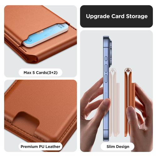 🔥HOT SALE🔥 COD！Men's Money Clip Card Holder: Portable, Ultra-Thin, Multiple Card Slots, Anti-Fraud, Magnetic Closure Wallet