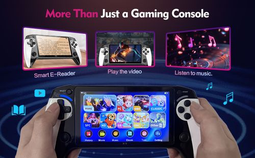 🔥HOT SALE🔥 COD！New X9 Handheld Game Console: 5.5-inch HD Large-Screen Arcade-Style Portable Handheld