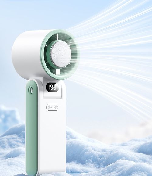 Ice Cooling Handheld Mini Fan