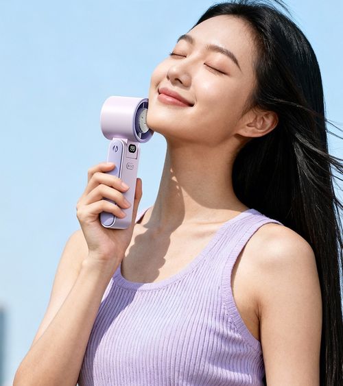 Ice Cooling Handheld Mini Fan