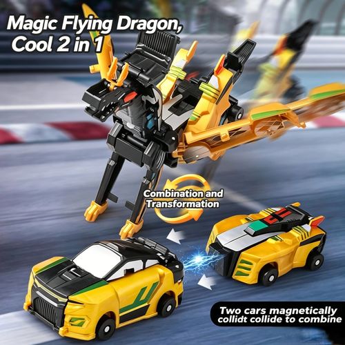 Winged Creatures Collision Transforming Toys