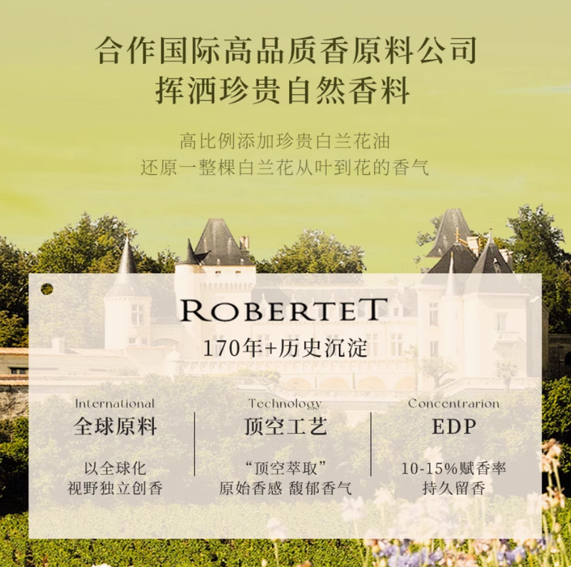 Soully白蘭花香水幽谷白蘭50ml 正宗高還原黃角蘭緬桂女士淡香水