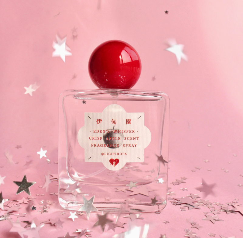 LightDopa伊甸園香氛噴霧 真實脆皮蘋果味原創設計小眾織物香水