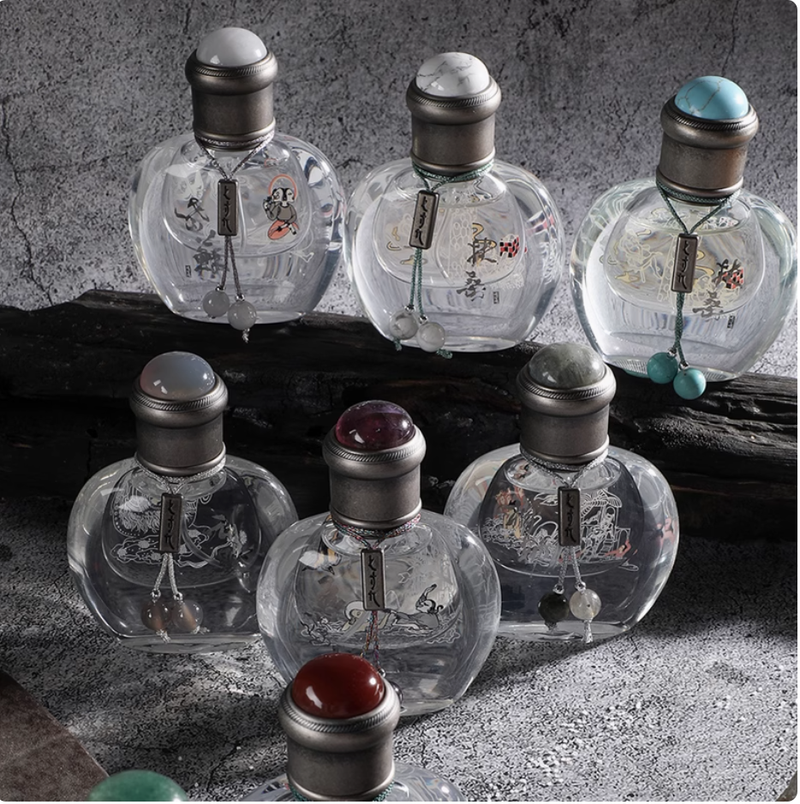 &七寸九香水正裝九尾扶桑元嬰持久留香中性古風淡香水7.9ml