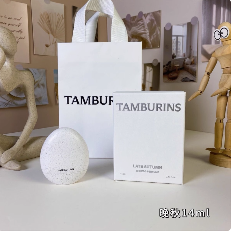 TAMBURINS Jennie同款蛋形香水pumkini聖潔金屬風吹海岸清甜南瓜