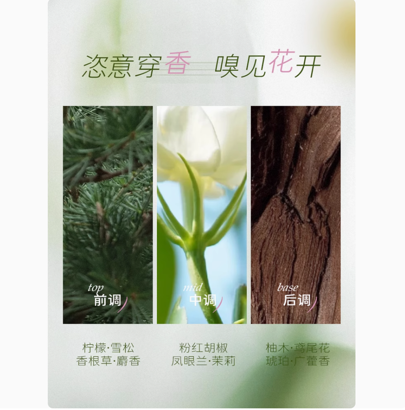 KFD可馥朵香水時之有馥女士留香持久淡香禮盒送閨蜜邂逅