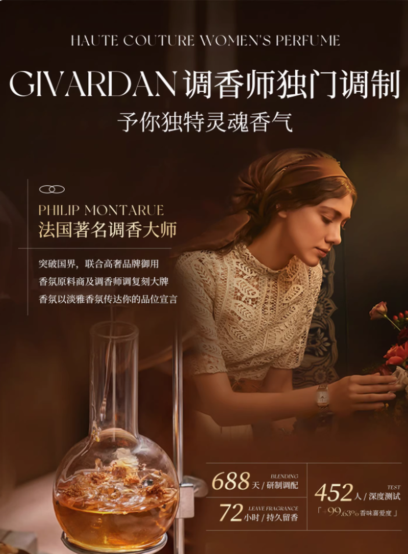 香水女士持久淡香留香72小時小樣小眾高級大牌禮盒