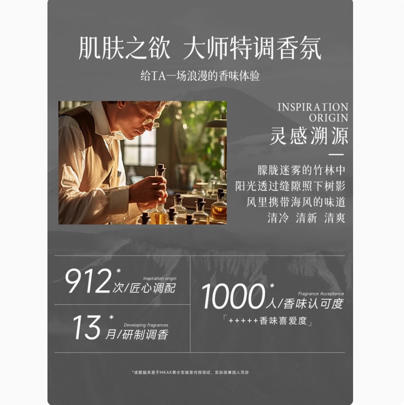 MKAK黎明破曉香水男士持久留香淡香氛高級清新水生調男生禮盒禮物