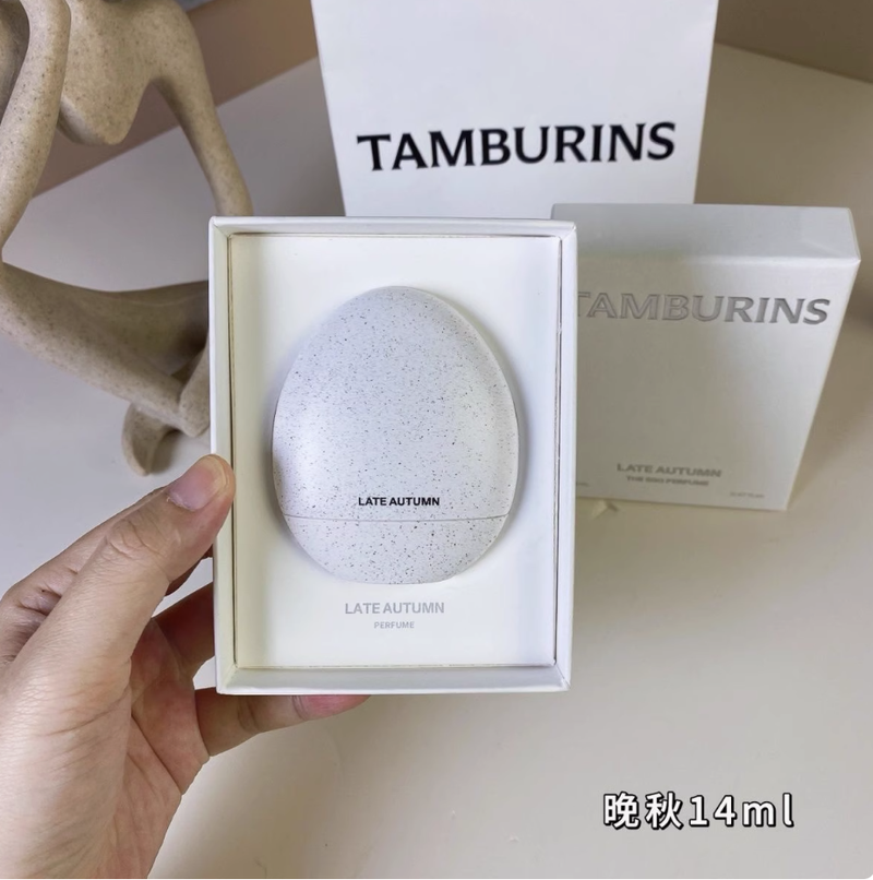 TAMBURINS Jennie同款蛋形香水pumkini聖潔金屬風吹海岸清甜南瓜
