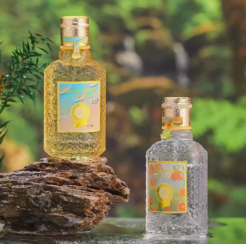 純淨微風花果香血橙與羅勒男女士中性清新持久淡香水