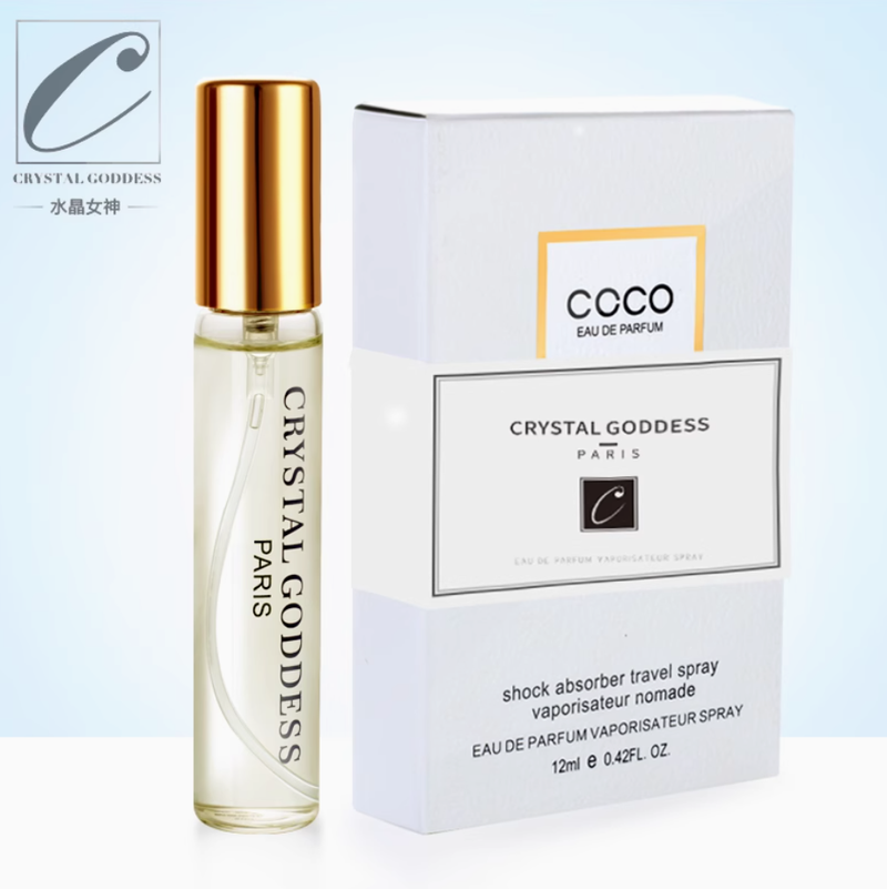 水晶女神COCO可可小姐淡香水綠邂逅粉邂逅女士香水少女隨身攜帶
