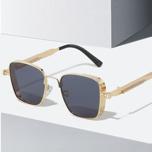 High Quality Durable Metal Frame Eye-Catching Colors Unisex Luxury Sunglasses