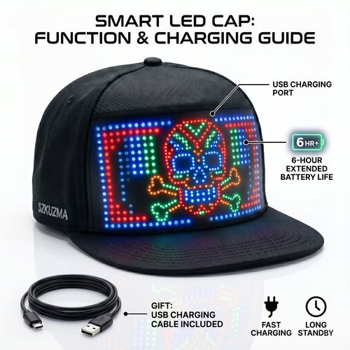 Programmable LED Hat