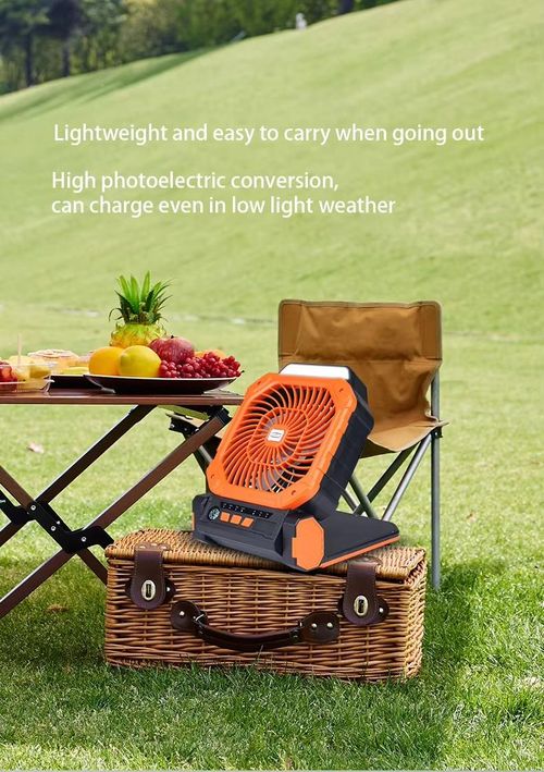 Solar Portable Fan