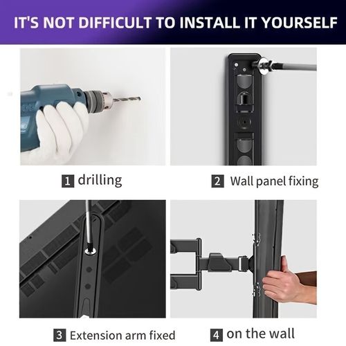 Full Motion TV Wall Mount Bracket