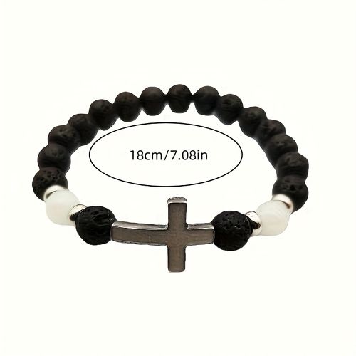 Volcano Stone Night Glow Retro Bracelet