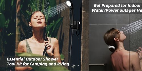 Portable Rechargeable Camping Shower