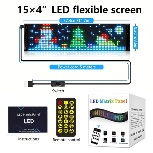 LED Scrolling Party Sign