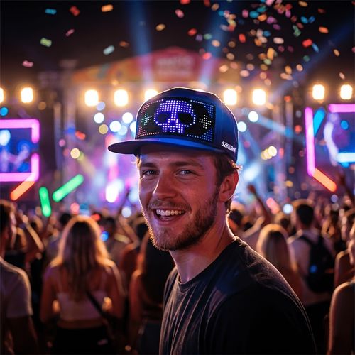 Programmable LED Hat