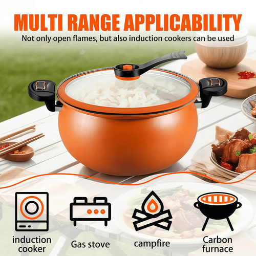 Large Capacity Non‑Stick Soup