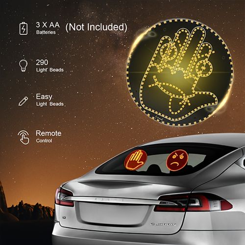 Car Gesture Interactive Light