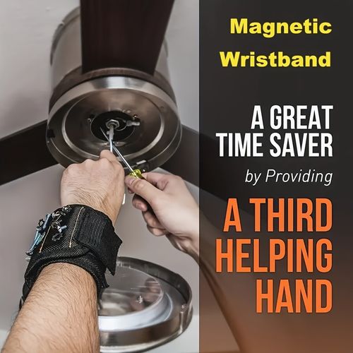 Magnetic Wristband for Tools