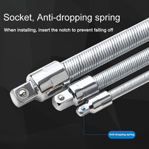 Bendable Flexible Socket Extension Rod