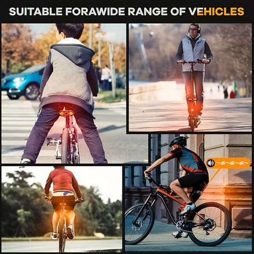 Bicycle Turn Signal Tail Light
