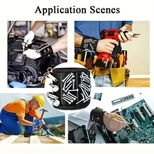 Magnetic Wristband for Tools