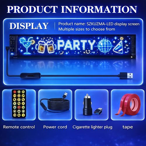 LED Scrolling Party Sign