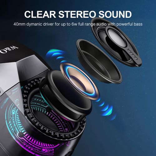 5‑in‑1 Wireless Earbuds, Speaker