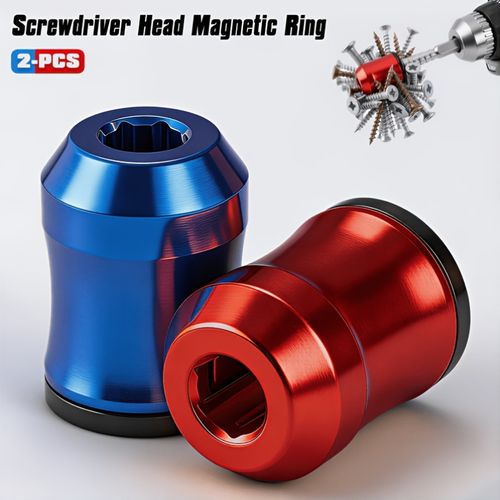 2pcs Detachable Magnetic Screw Holder Ring