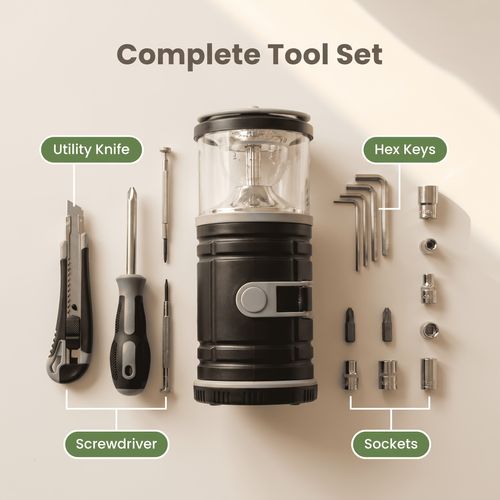 Portable All-in-One Camping Light Tool Kit