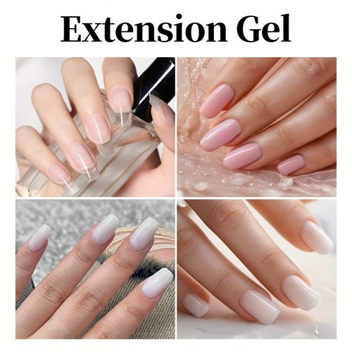 Non-Sticky Hand Nail Extension Gel Kit